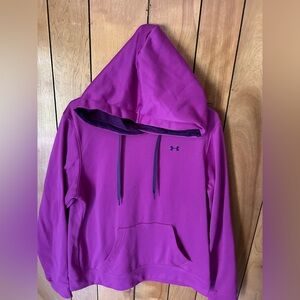 Under Armour Purple and Pink Hoodie
